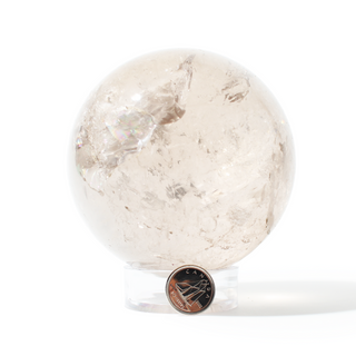 Smoky Quartz Sphere Unique #30 - 3 3/8" from The Rock Space
