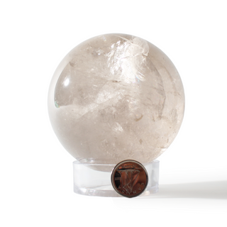 Smoky Quartz Sphere Unique #43 - 2 7/8" from The Rock Space