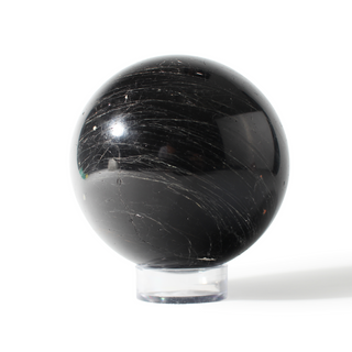 Tourmaline with Hematite Sphere Unique #5 - 4 1/4" from The Rock Space