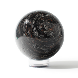 Tourmaline with Hematite Sphere Unique #8 - 4 1/8" from The Rock Space