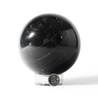 Tourmaline with Hematite Sphere Unique #10 - 3 3/4" from The Rock Space