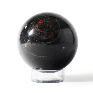 Tourmaline with Hematite Sphere Unique #17 - 3 1/8" from Stonebridge Imports