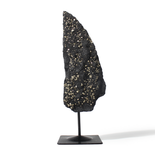 Pyrite on Basalt Specimen on Stand #2 from The Rock Space