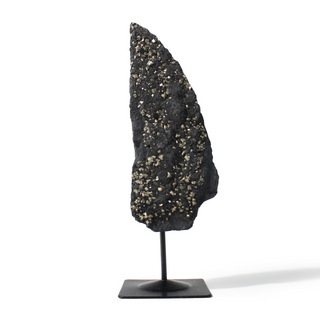 Pyrite on Basalt Specimen on Stand #2 from The Rock Space