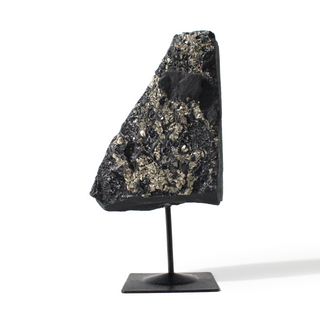 Pyrite on Basalt Specimen on Stand #5 from The Rock Space