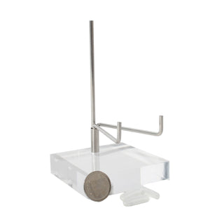 Metal Easel Stand with Acrylic Base from The Rock Space