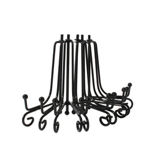 Black Metal Easel Display Stand - 5 Pack from The Rock Space