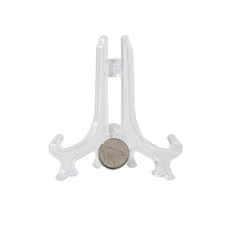 Plastic Easel Display Stand - 3" - 5 Pack from The Rock Space
