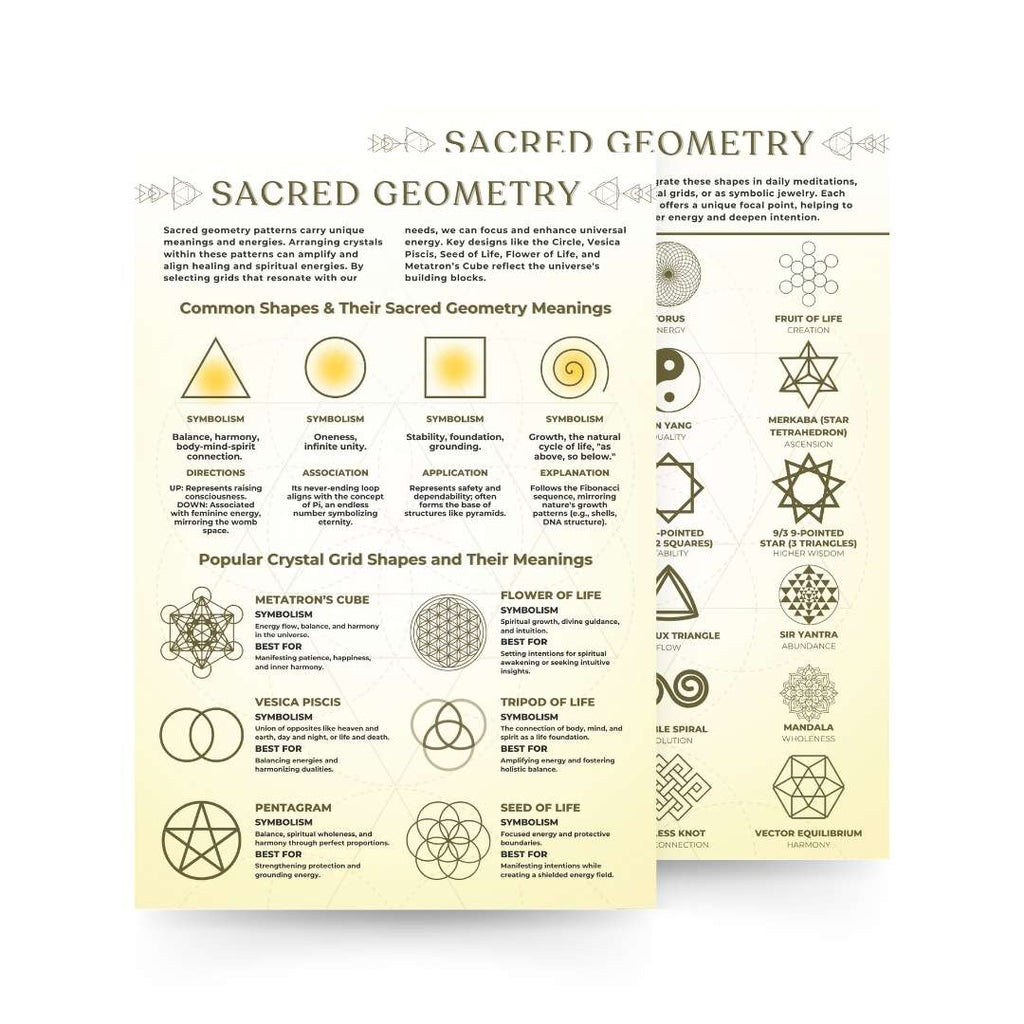 QuickStudy Guide 2.0 - Sacred Geometry (PDF File) – The Rock Space