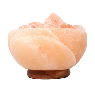Himalayan Salt Lamp - Fire Bowl 8" from The Rock Space