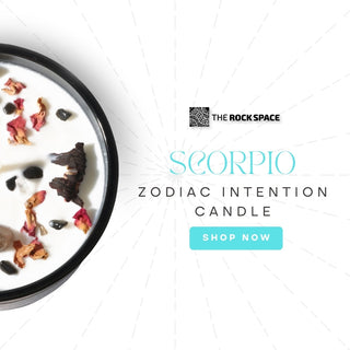 Crystal Zodiac Candle