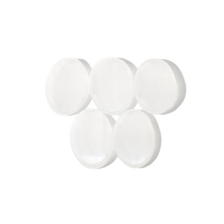 Selenite Worry Stone - Pack of 5 from The Rock Space