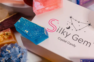 Crystal Candy | Edible Crystal Clusters by Silky Gem    from The Rock Space