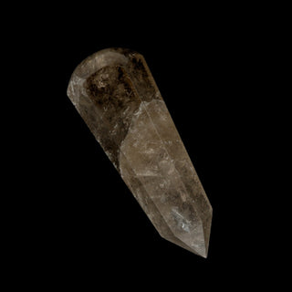 Smoky Quartz A Pointed Massage Wand - Small #1 - 1 1/2" to 2 1/2" from The Rock Space