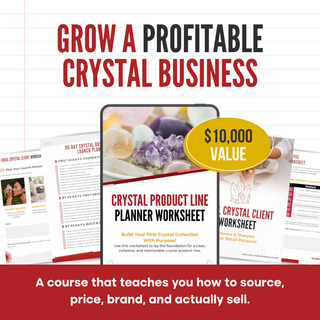 Start Your Crystal Business Course 🚀 Everything You Need to Start & Scale - Tool from The Rock Space