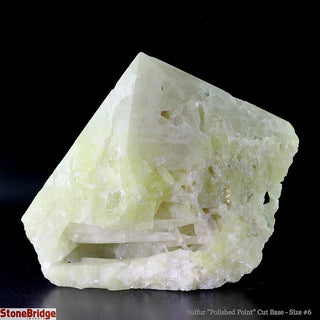 Sulfur Cut Base, Polished Point Tower #5    from Stonebridge Imports