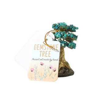 Chrysocolla Gemstone Tree - 2 1/4"    from Stonebridge Imports