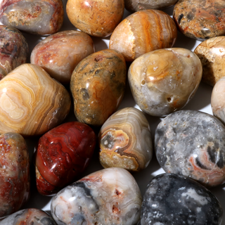 Crazy Lace Agate Tumbled Stone