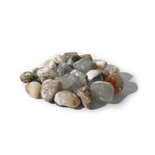 Agate Dendrite Tumbled Stones Large   from Stonebridge Imports