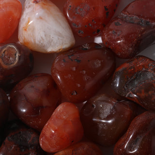 Carnelian Red Agate Tumbled Stones from The Rock Space