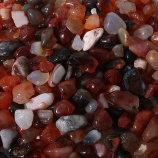 Carnelian Red Agate Tumbled Stones from The Rock Space