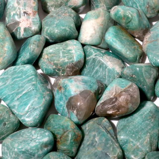 Amazonite A Tumbled Stones - Brazil from The Rock Space