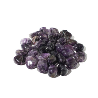 Amethyst Dark Tumbled Stones from The Rock Space