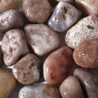 Pink Amethyst Tumbled Stones from The Rock Space
