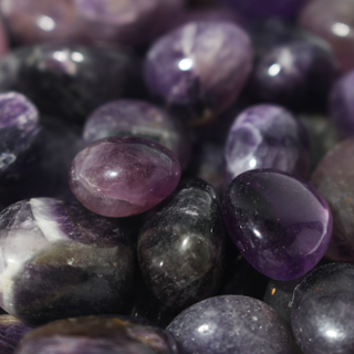 Amethyst Tumbled Stones - India from The Rock Space