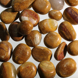 Aragonite Brown Tumbled Stones from The Rock Space