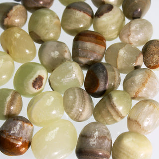 Green Aragonite Tumbled Stones from The Rock Space