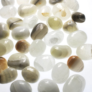 Aragonite Grey Tumbled Stones from The Rock Space