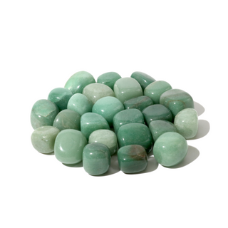 Green Aventurine Tumbled Stones - China Medium from The Rock Space