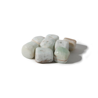 Caribbean Blue Calcite Tumbled Stones from The Rock Space