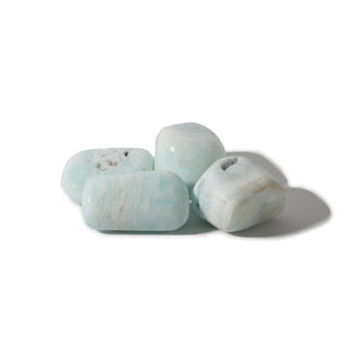 Caribbean Blue Calcite Tumbled Stones from The Rock Space