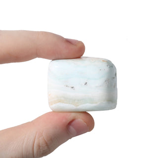 Caribbean Blue Calcite Tumbled Stones from The Rock Space