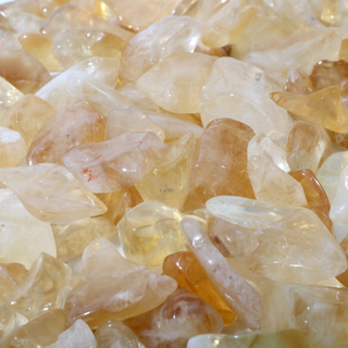 Citrine A Tumbled stones - Free Form - 1/2 lb from Stonebridge Imports