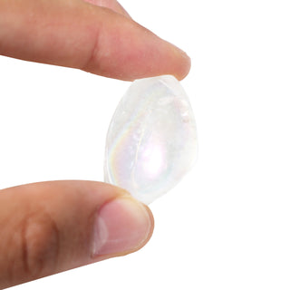 Rainbow Aura Clear Quartz Tumbled Stones from The Rock Space