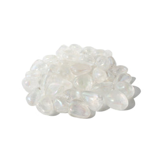Rainbow Aura Clear Quartz Tumbled Stones from The Rock Space