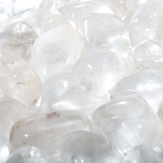 Clear Quartz A Tumbled Stones from The Rock Space