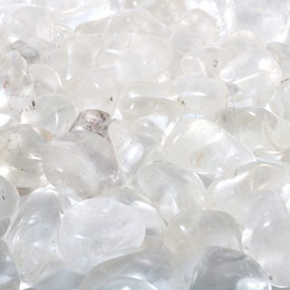 Clear Quartz A Tumbled Stones from The Rock Space