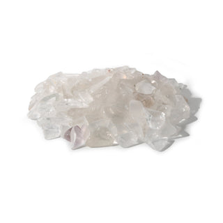 Clear Quartz B Tumbled Stones - Semi-Polished from The Rock Space