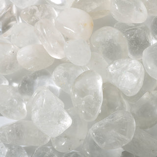 Clear Quartz B Tumbled Stones from The Rock Space