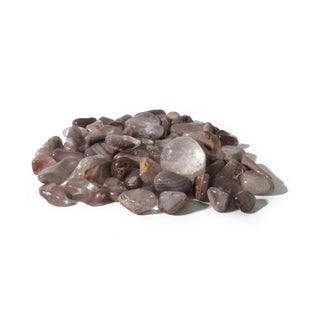 Quartz (Pink Lithium Inclusion) Tumbled Stones from The Rock Space