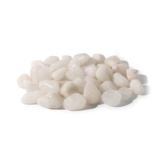 White Quartz Tumbled Stones - Brazil from The Rock Space