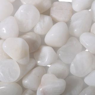 White Quartz Tumbled Stones - Brazil