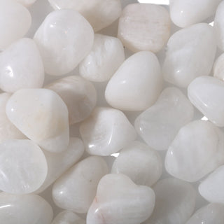 White Quartz Tumbled Stones - Brazil from The Rock Space