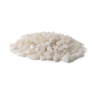 White Quartz Tumbled Stones - Brazil X-Small   from Stonebridge Imports