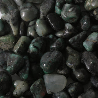 Emerald A Tumbled Stones from The Rock Space