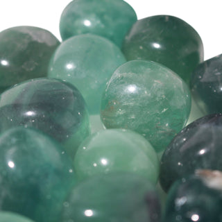 Green Fluorite A Tumbled Stones from The Rock Space